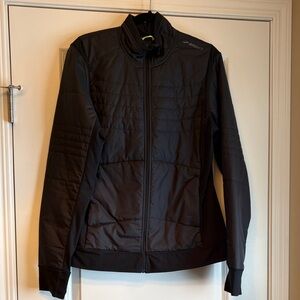 Brooks Black Lightweight Quilted Puffer Jacket